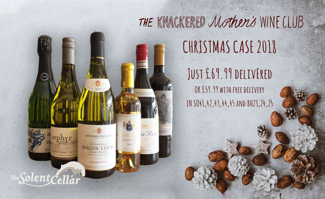 02knackered mothers wine club festive case